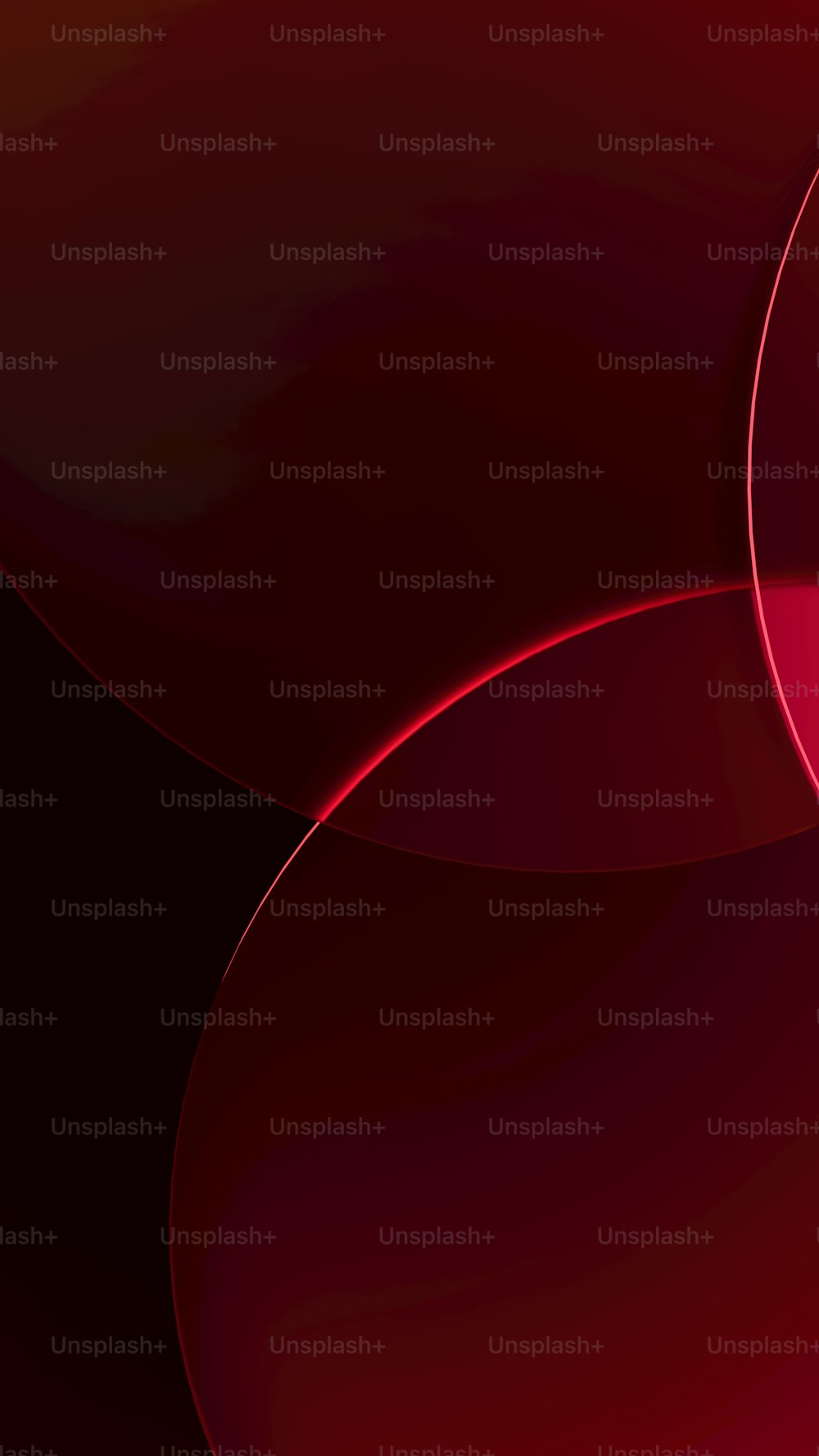 a red abstract background with curves
