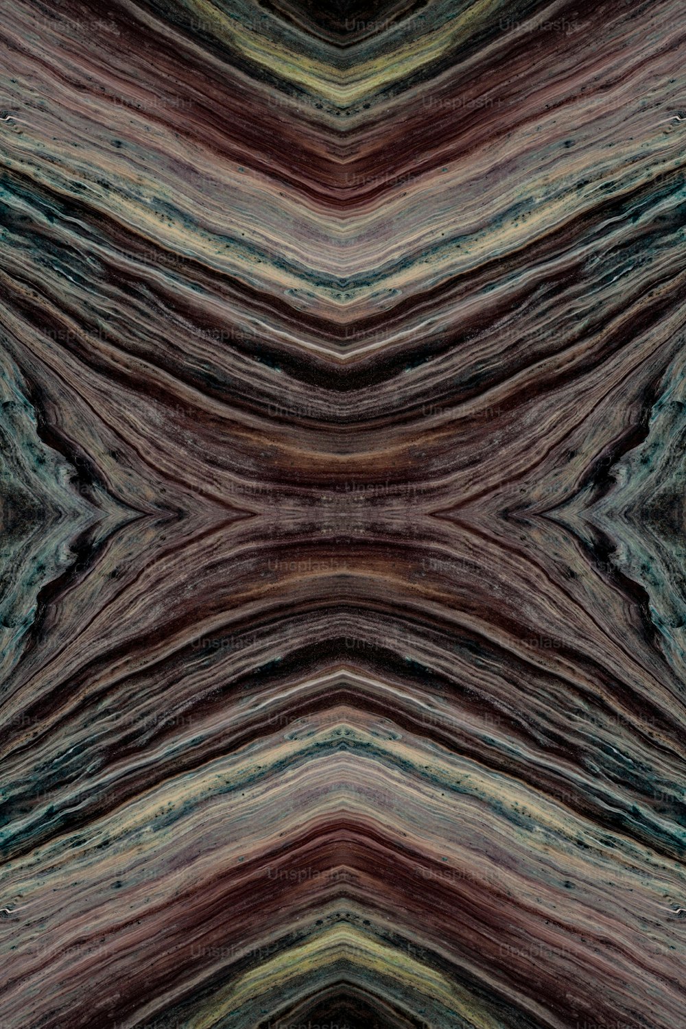 uma visão de perto de um padrão feito de rochas