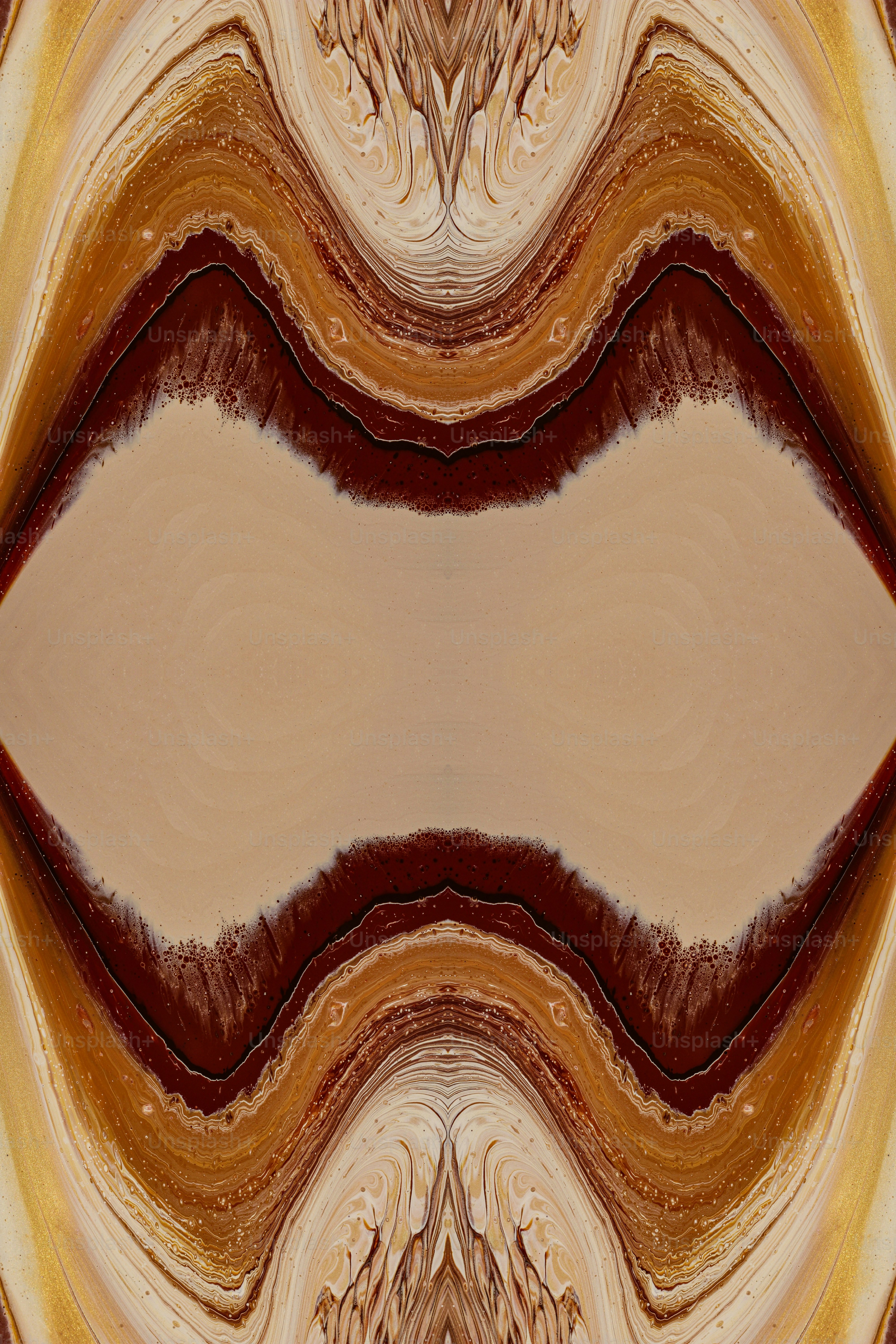 Une image abstraite d’un fond brun et beige