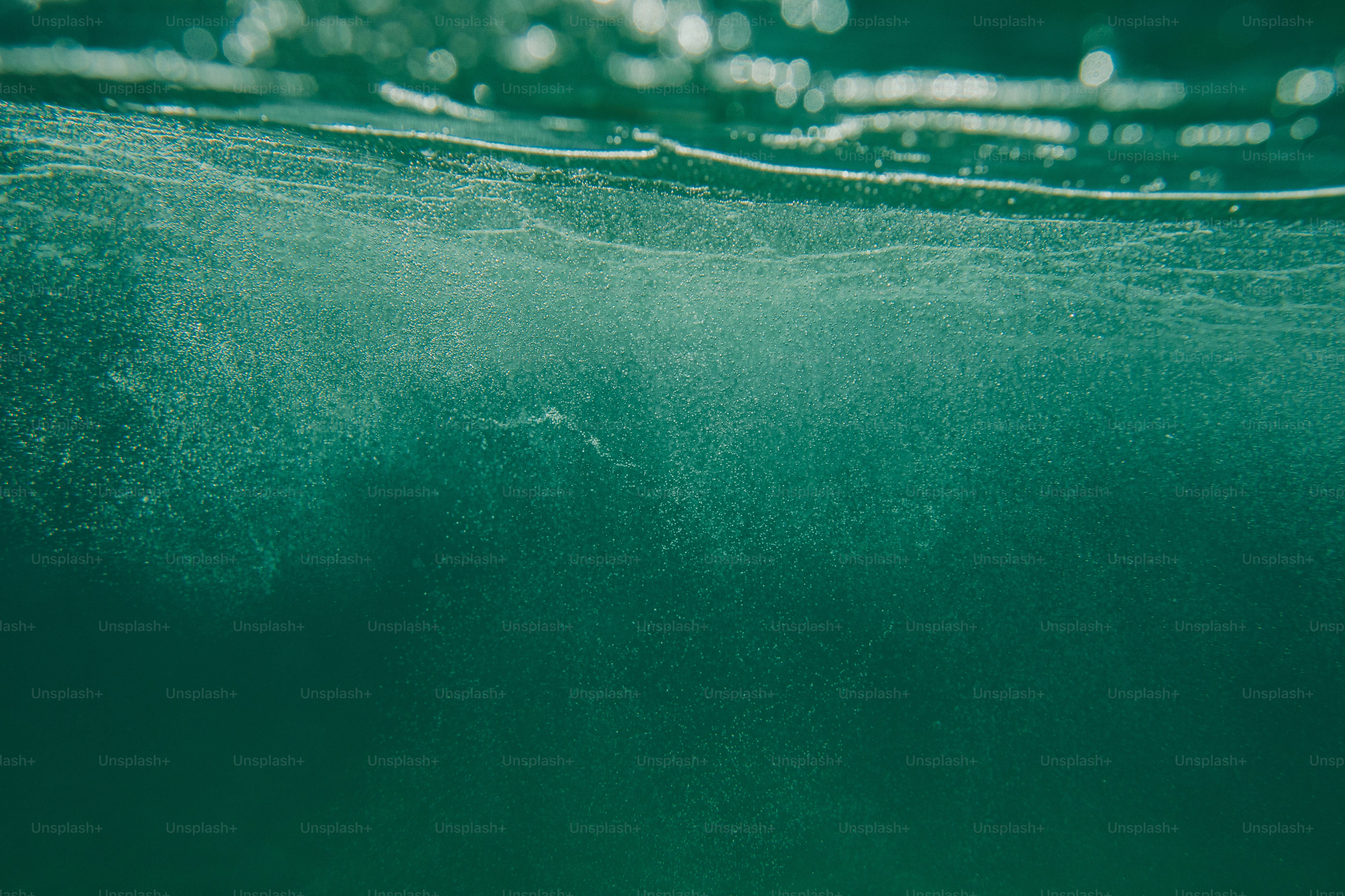 a close up of the water surface of a body of water