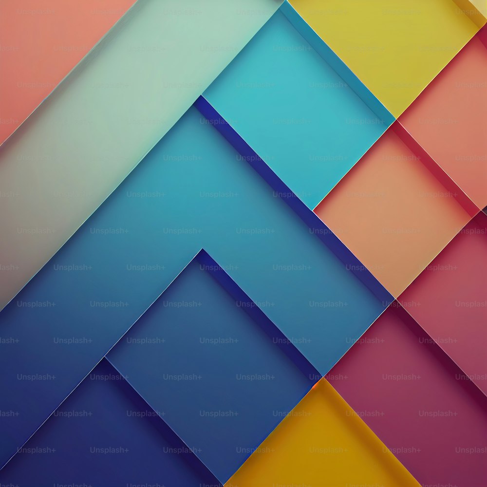 a multicolored background with a diagonal design