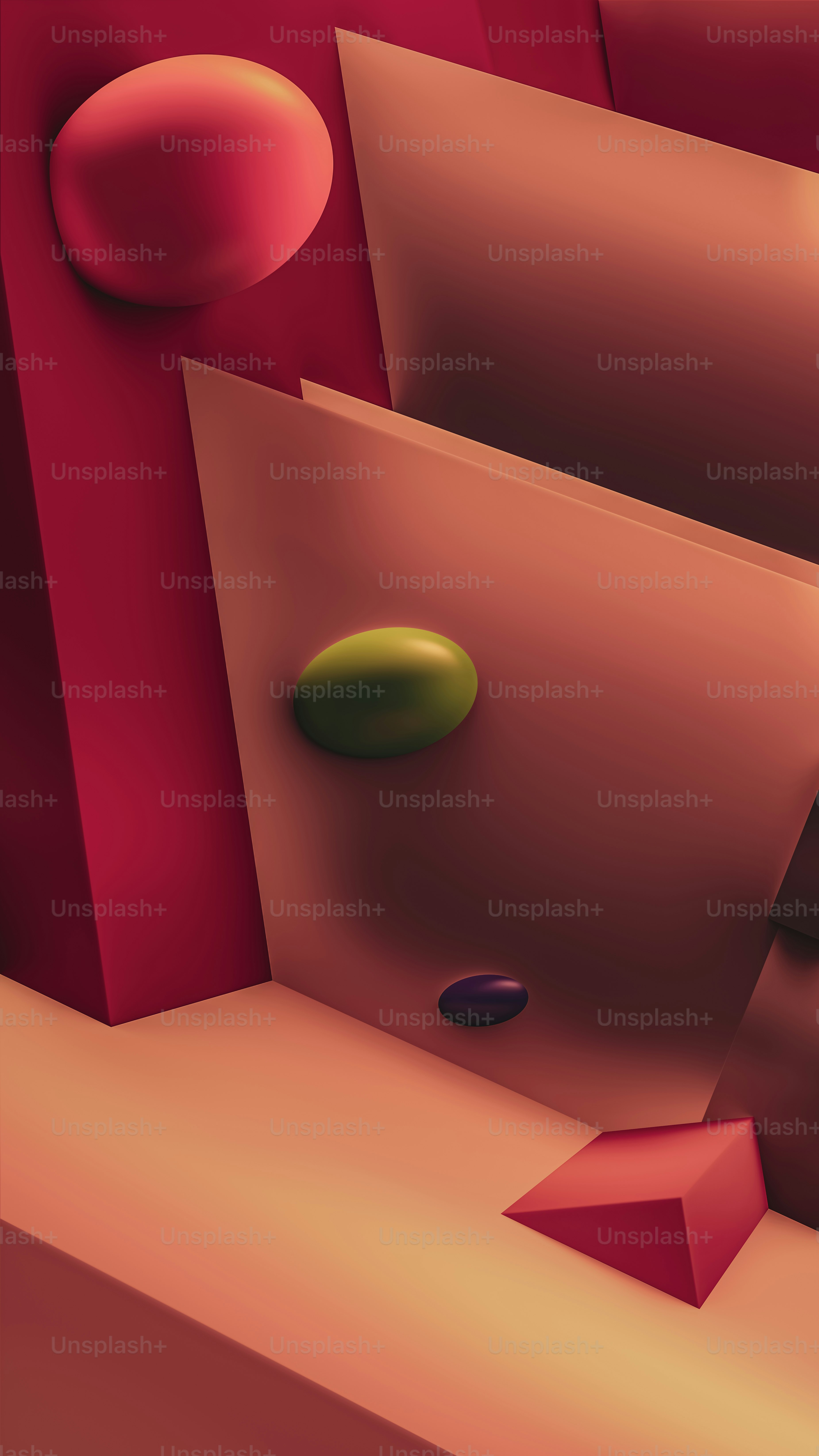 ein computergeneriertes Bild eines grünen Objekts