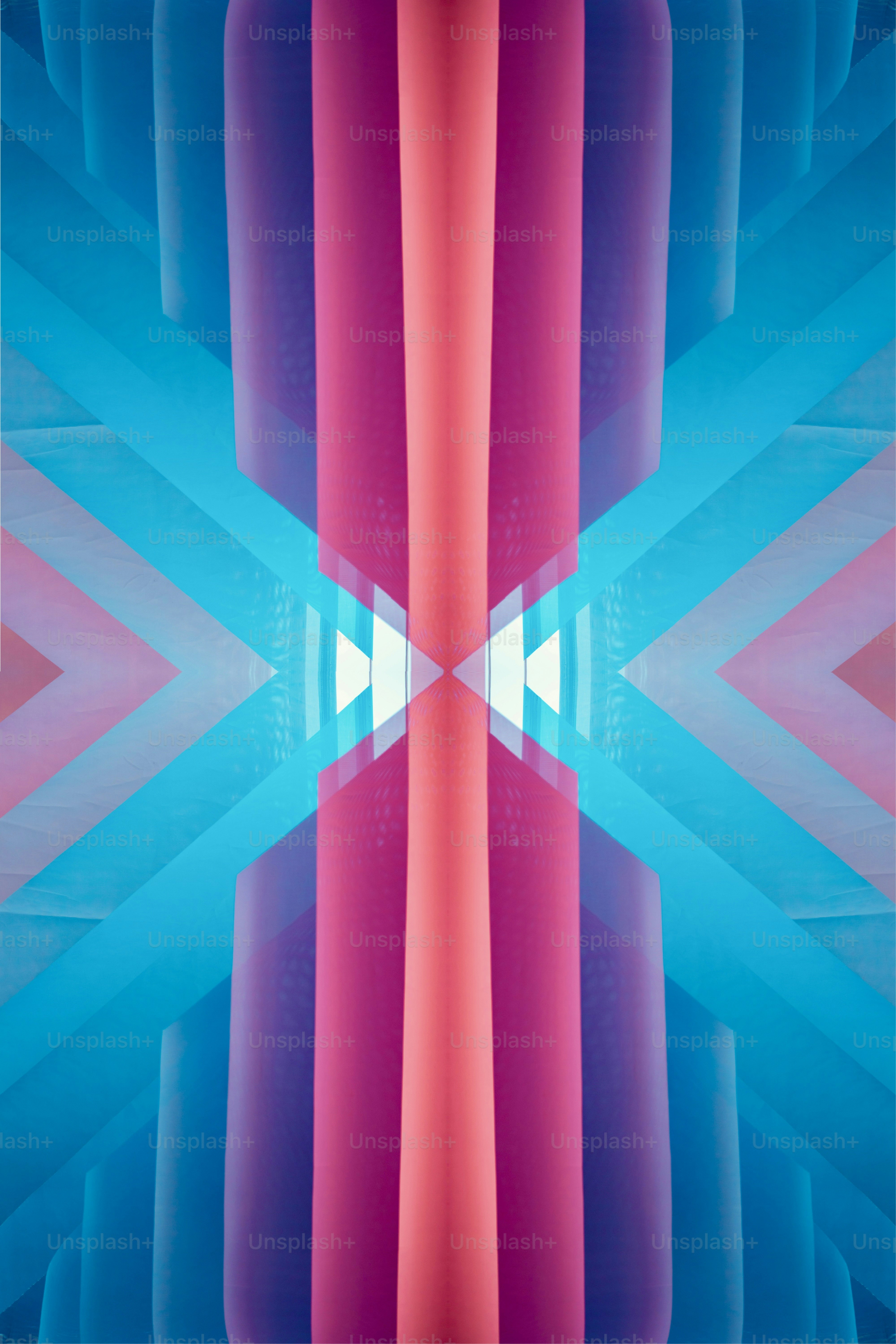 Una imagen abstracta de un fondo azul y rosa