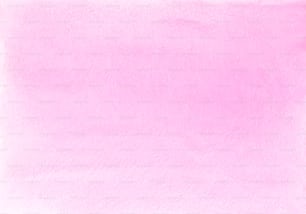 분홍색 배경의 수채화 그림