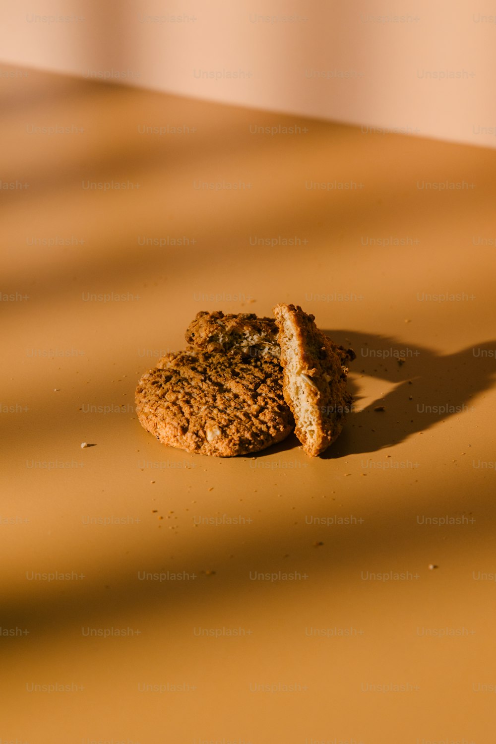 a cookie with a bite taken out of it