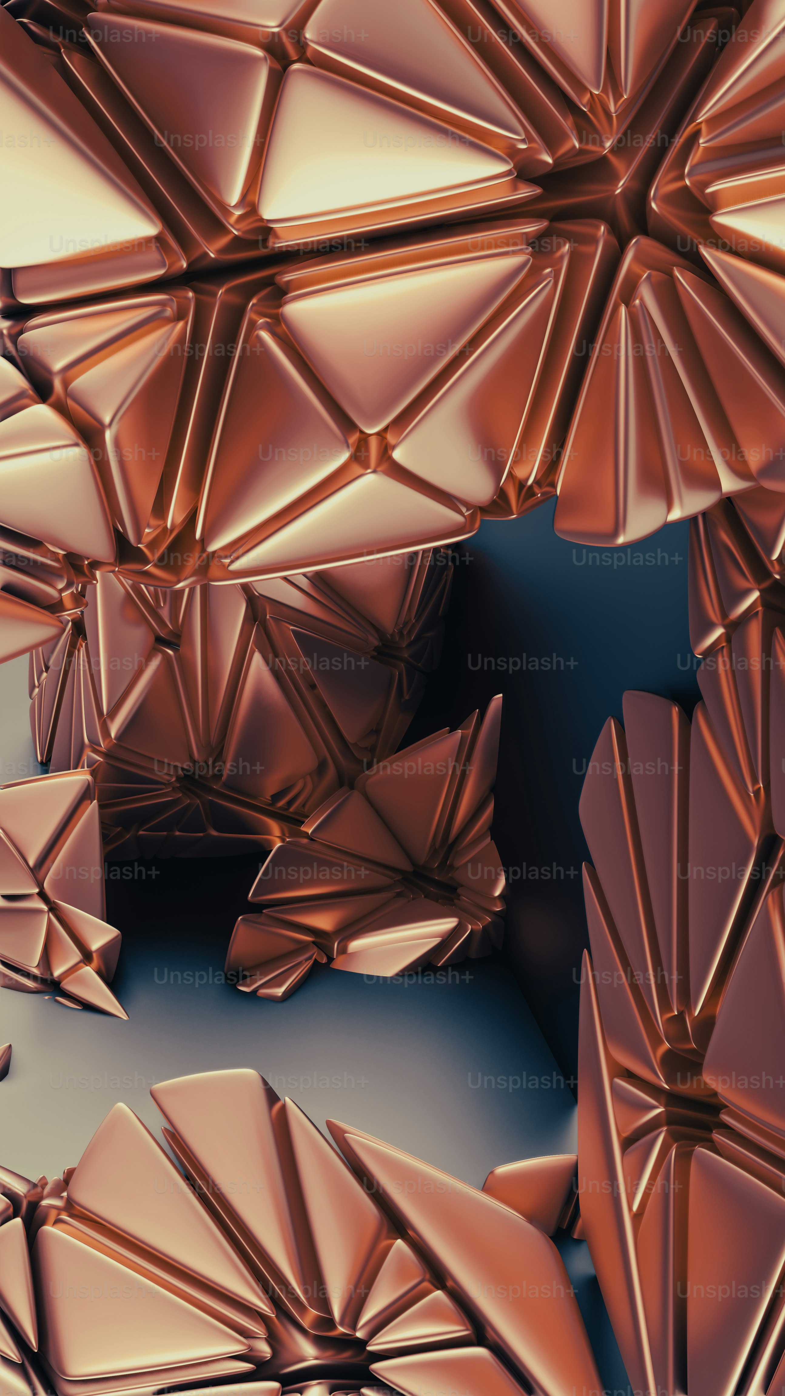 a bunch of metallic objects that are on a table