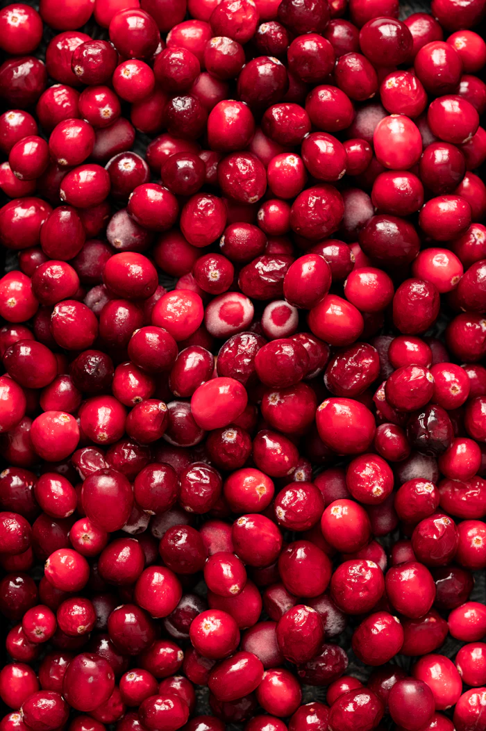 Fresh cranberries