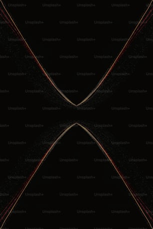 a black background with red lines in the middle
