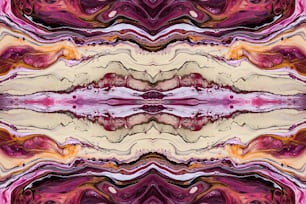 Una imagen abstracta de un patrón colorido