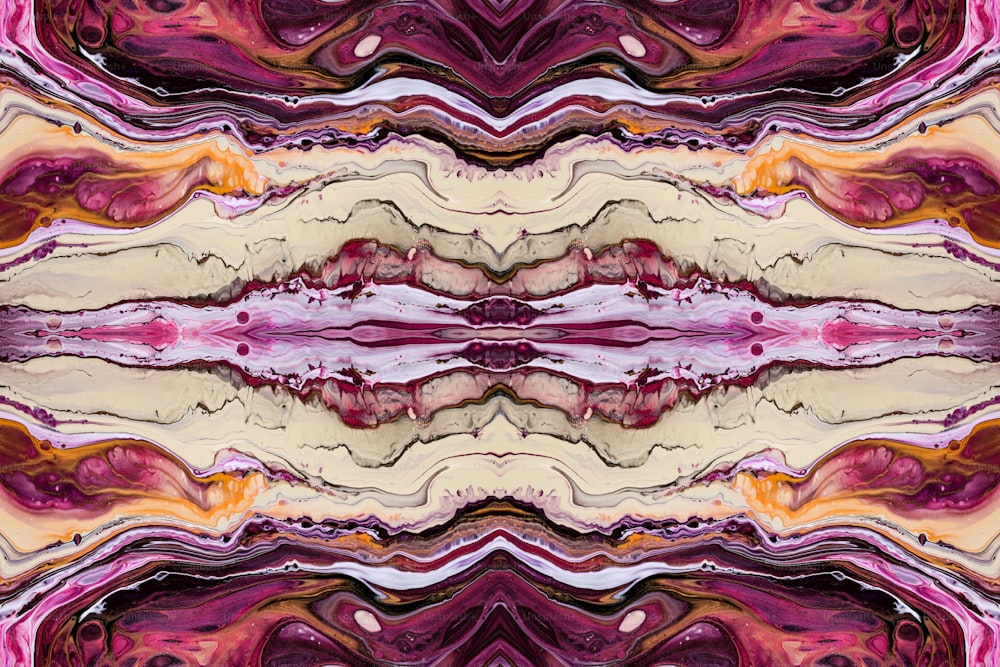 Une image abstraite d’un motif coloré
