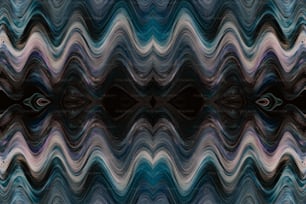 a computer generated image of a wavy pattern