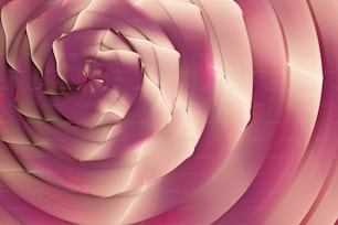 a computer generated image of a pink flower