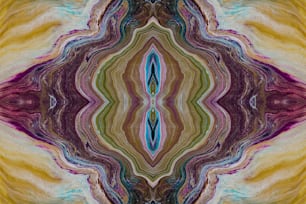 Una imagen abstracta de un patrón multicolor
