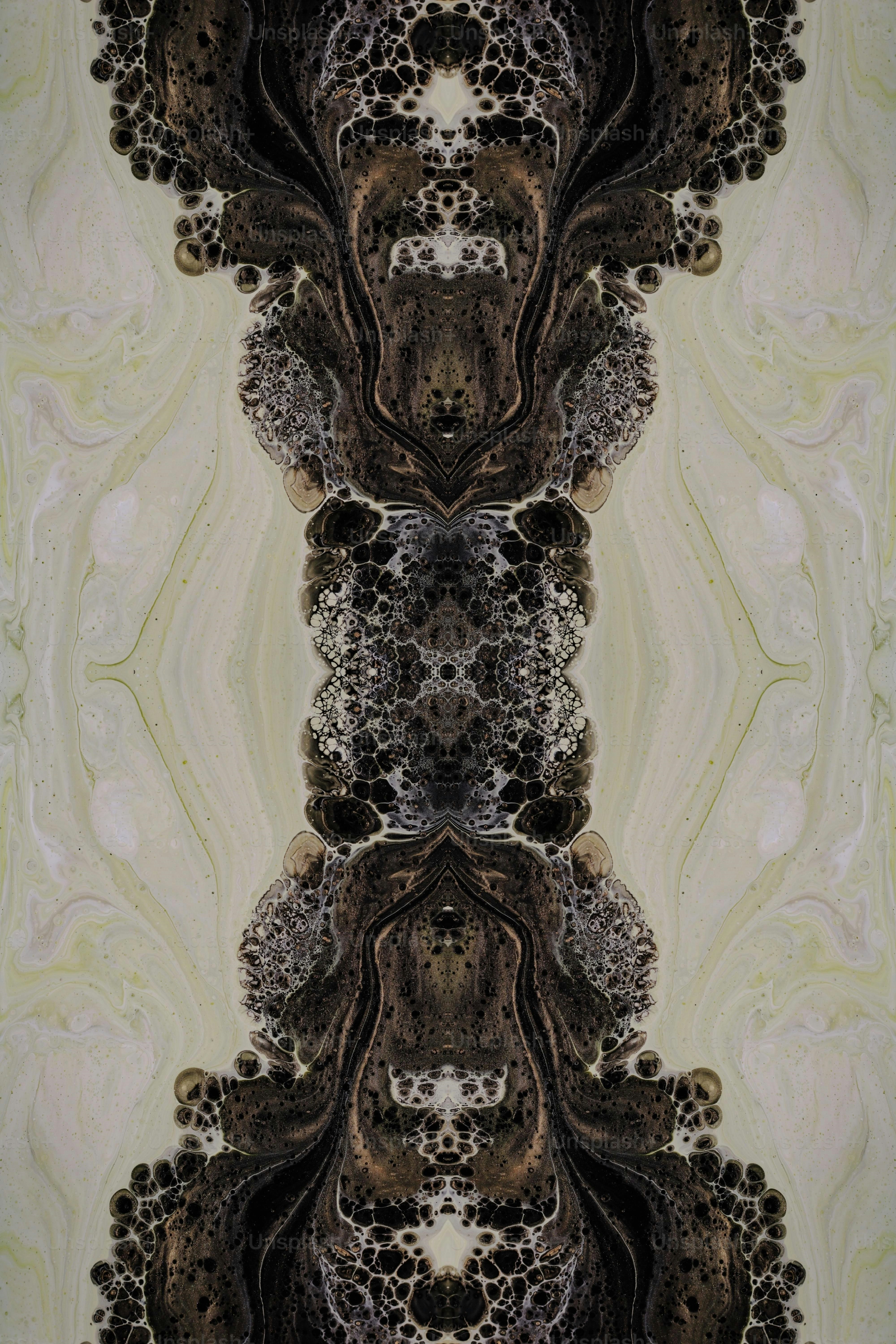 an abstract image of a pattern made up of different shapes