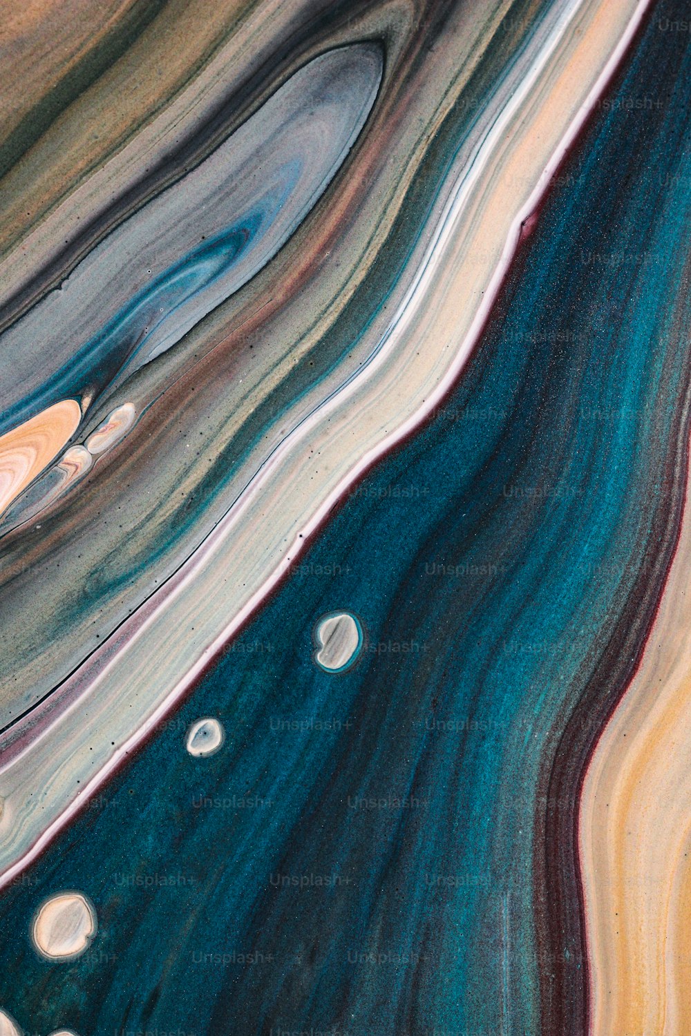 a close up view of a colorful surface