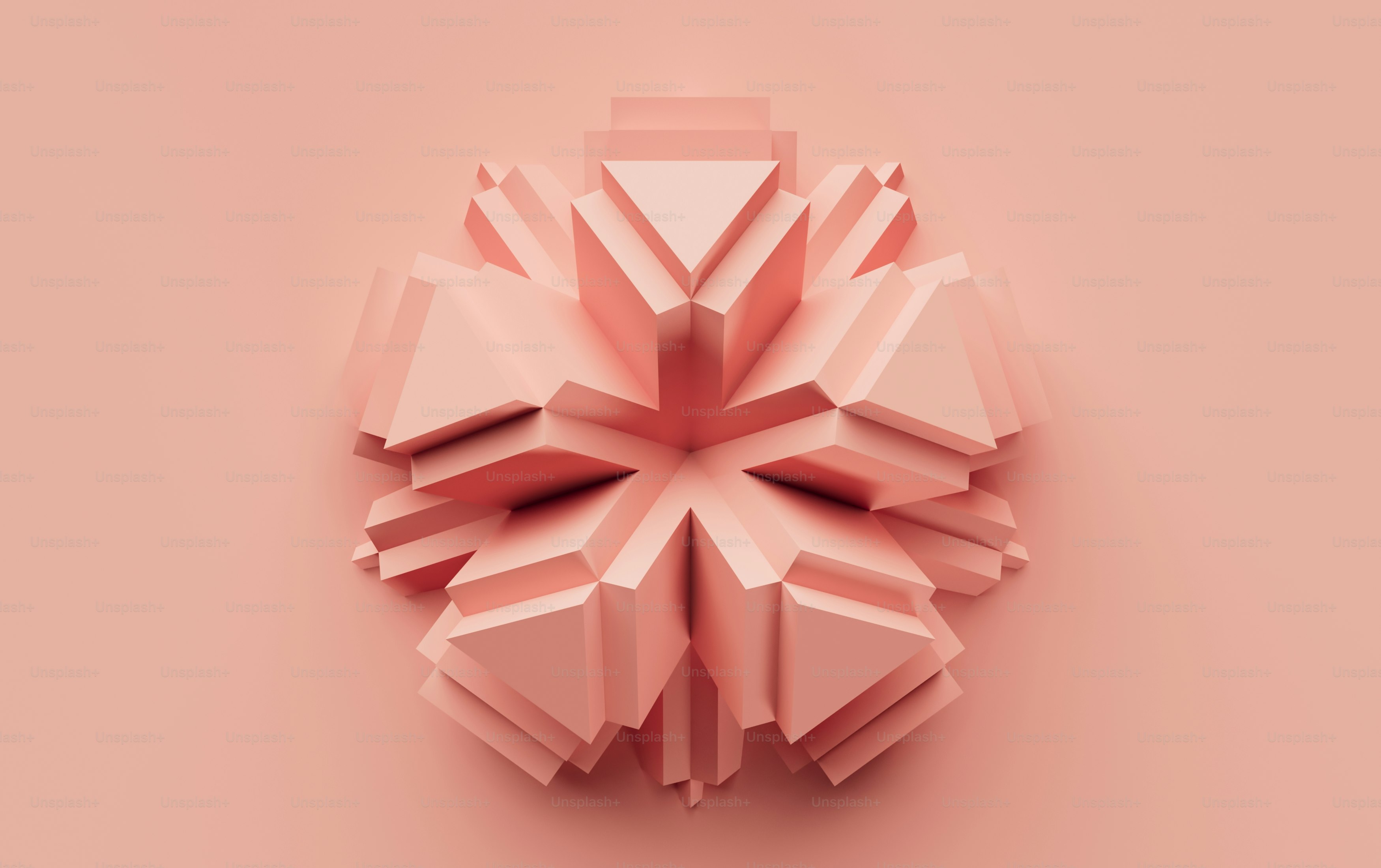 a pink object is shown with a pink background