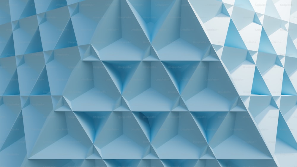 Un fondo abstracto azul con una variedad de formas