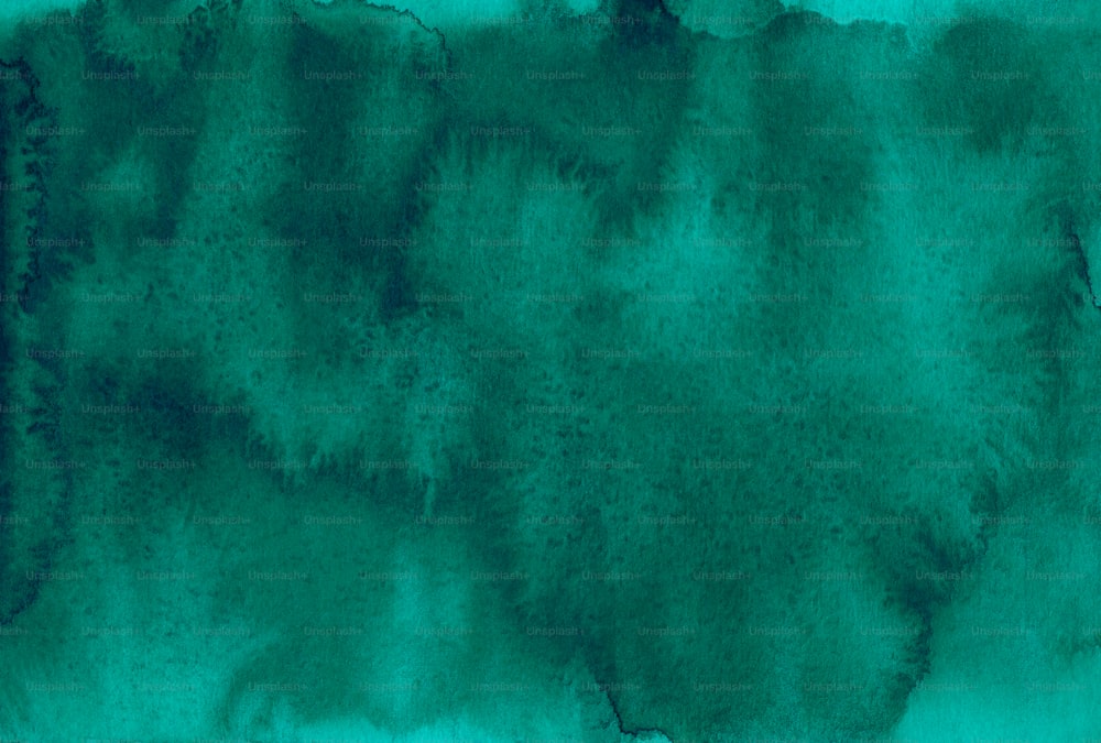 uno sfondo verde acquerello con bordo nero