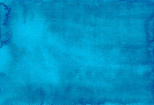 uma pintura em aquarela de um quadrado azul