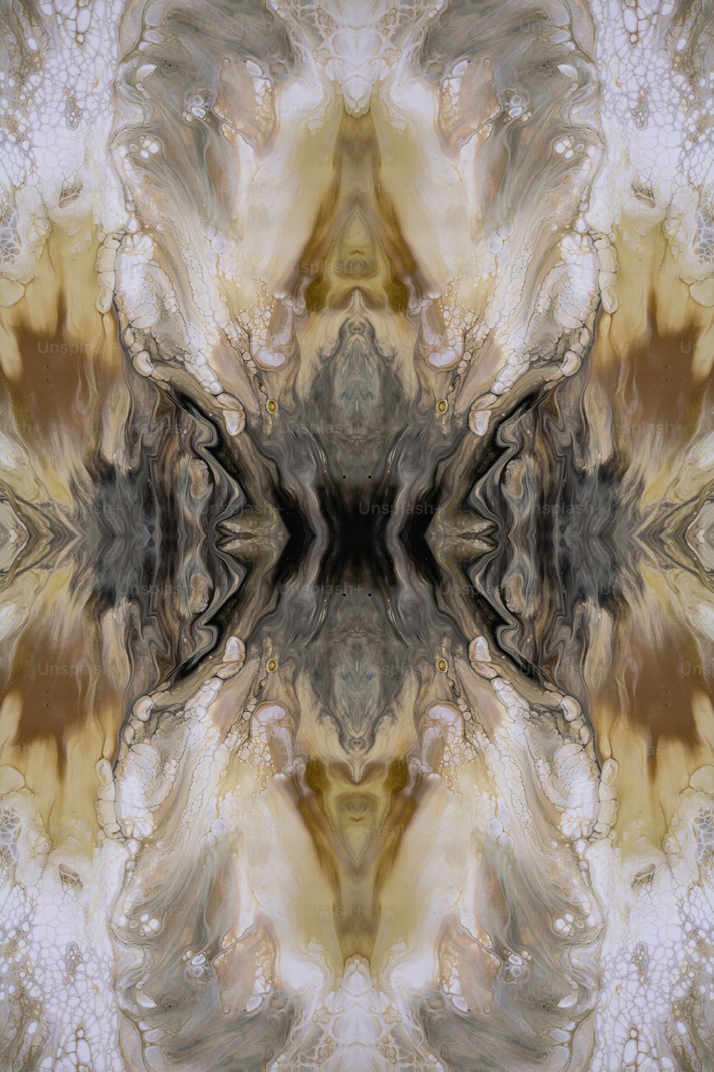 a picture of an abstract design in shades of brown and beige