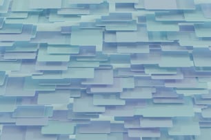 正方形と長方形の青い抽象的背景