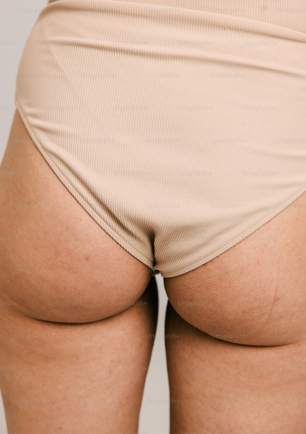 a close up of a woman's butt showing her butt