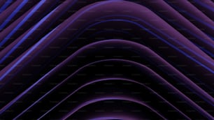 抽象的な紫色の背景に波線