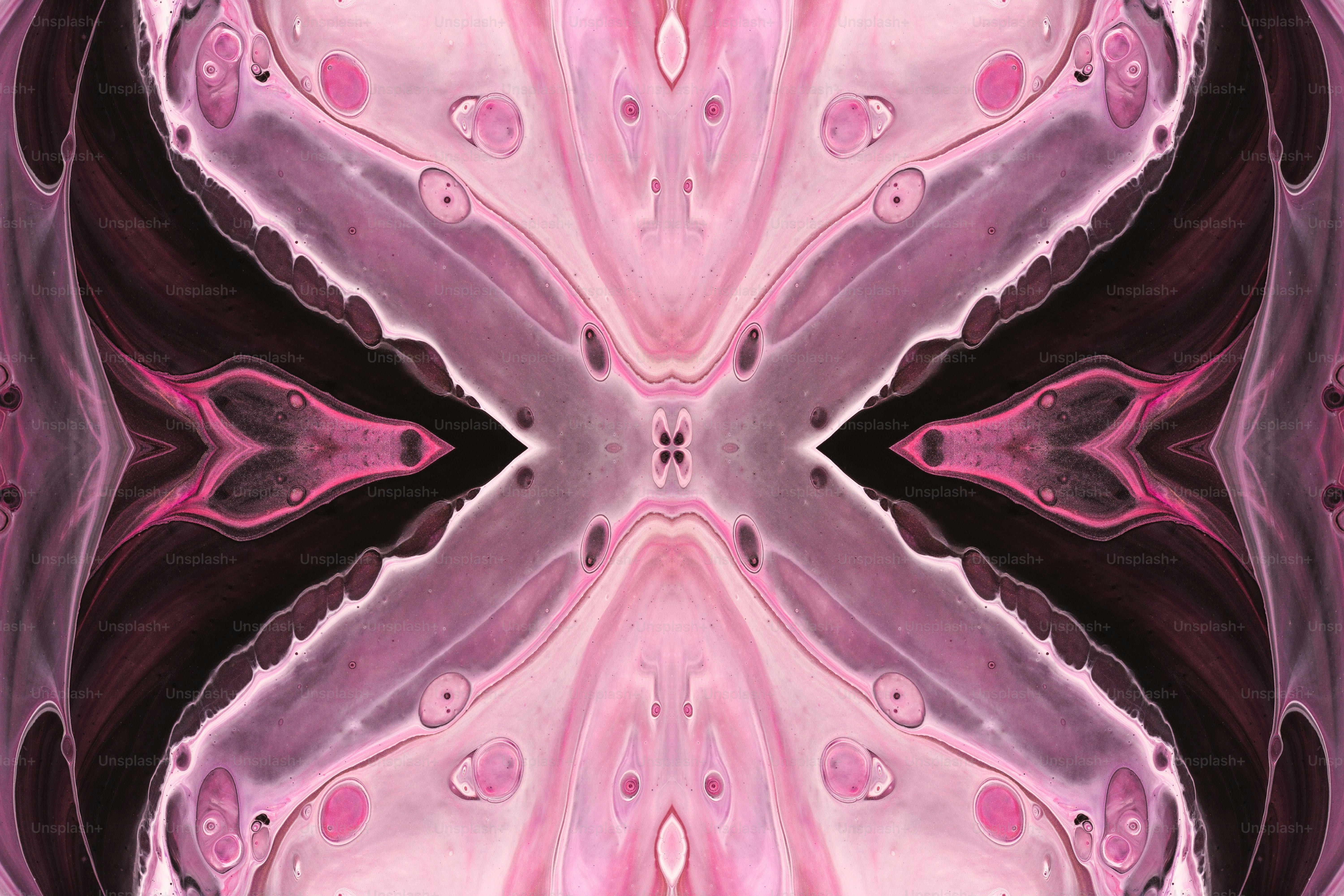 ピンクと黒の抽象芸術作品の写真 – Unsplashの絵画の画像