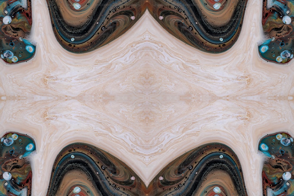 une image abstraite d’une surface marbrée