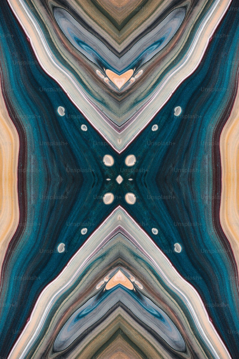 ein Bild eines abstrakten Musters aus verschiedenen Farben
