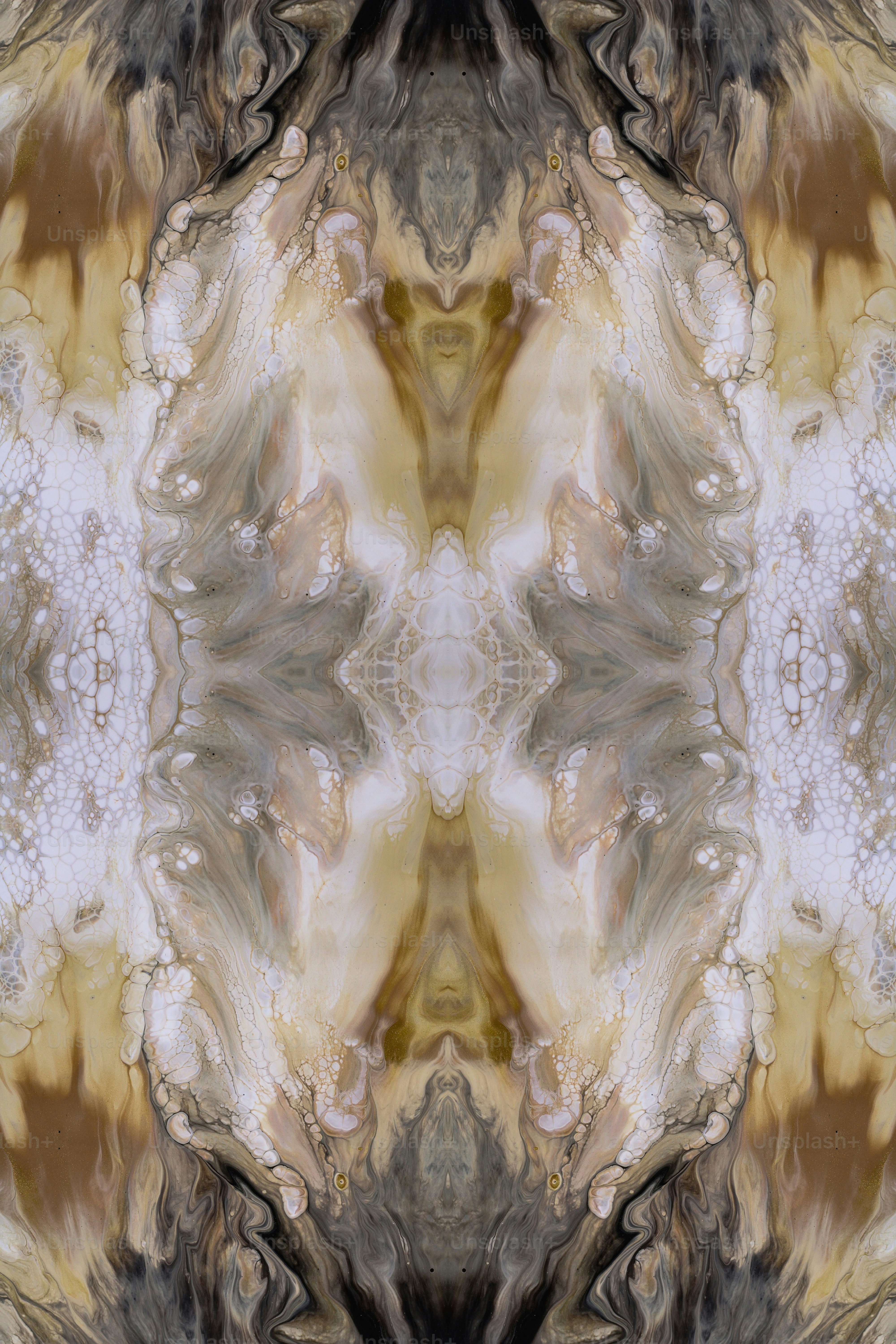a picture of an abstract design in shades of brown, beige, and white
