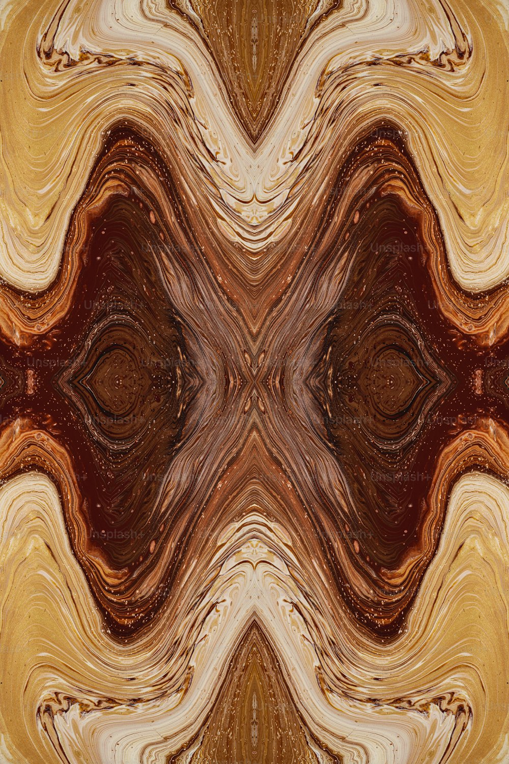 an abstract image of a brown and white pattern