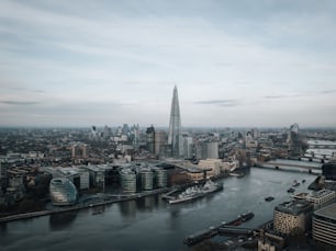 Una veduta aerea della City di Londra