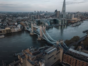 Una veduta aerea della City di Londra