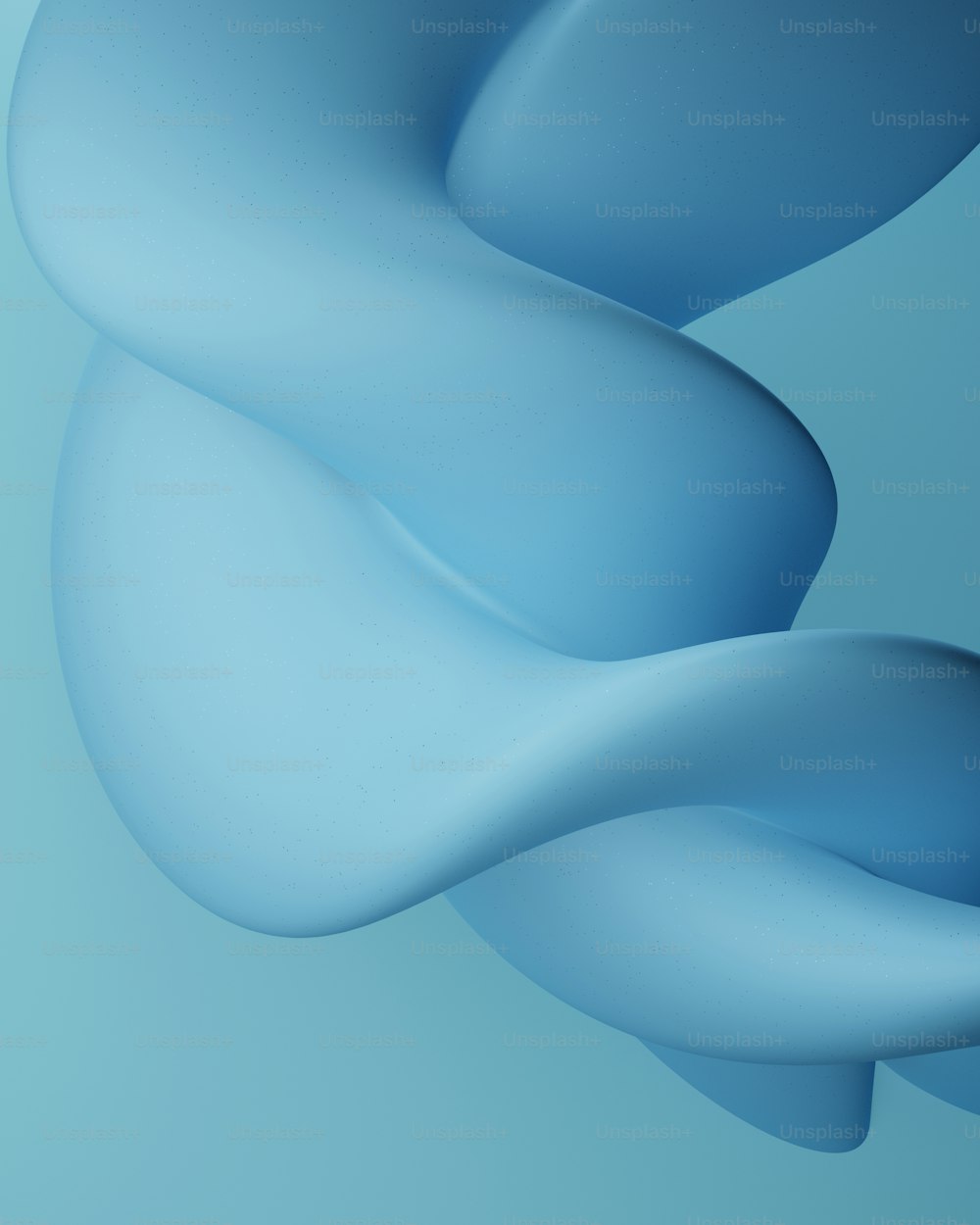 a close up of a blue object on a blue background
