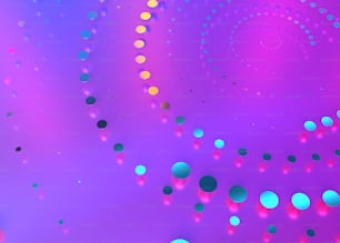 a purple and blue abstract background with circles