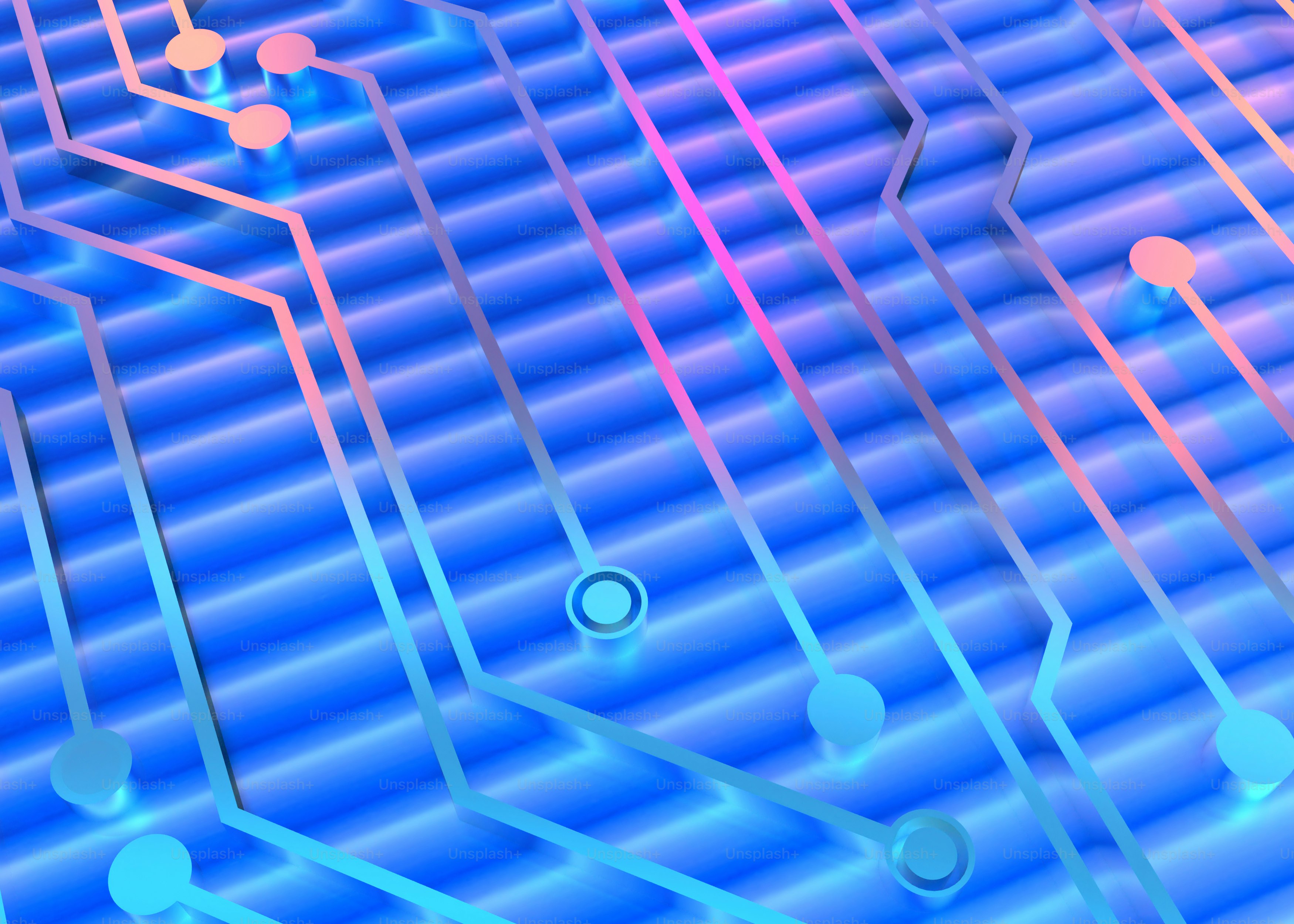 An abstract image of a blue and white structure photo – Wallpaper Image ...
