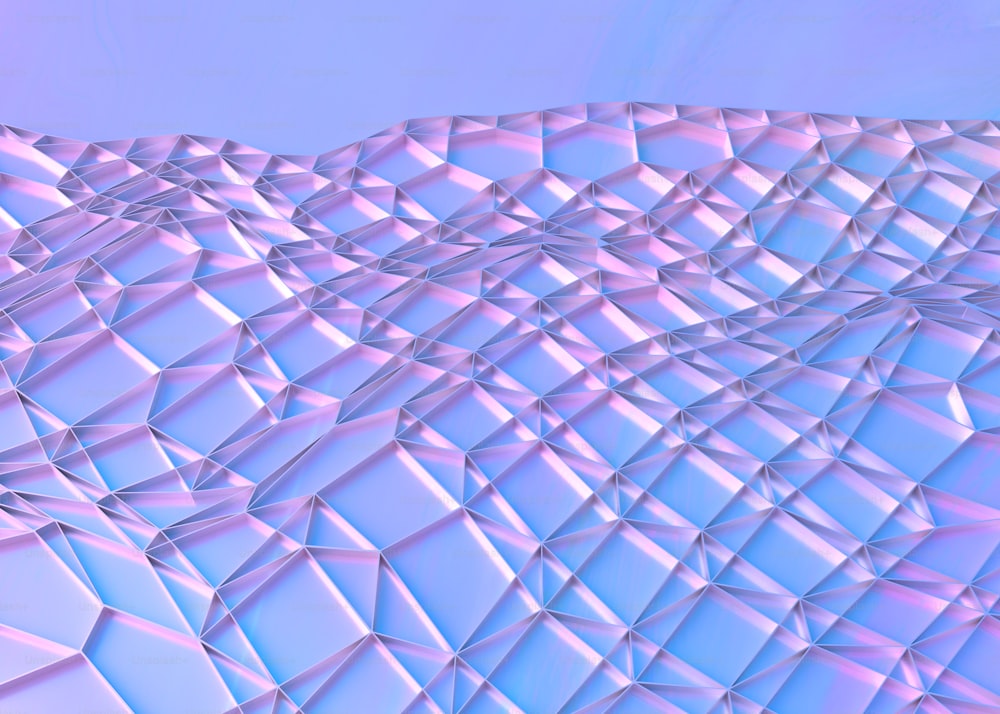 Una imagen generada por computadora de un fondo azul y rosa