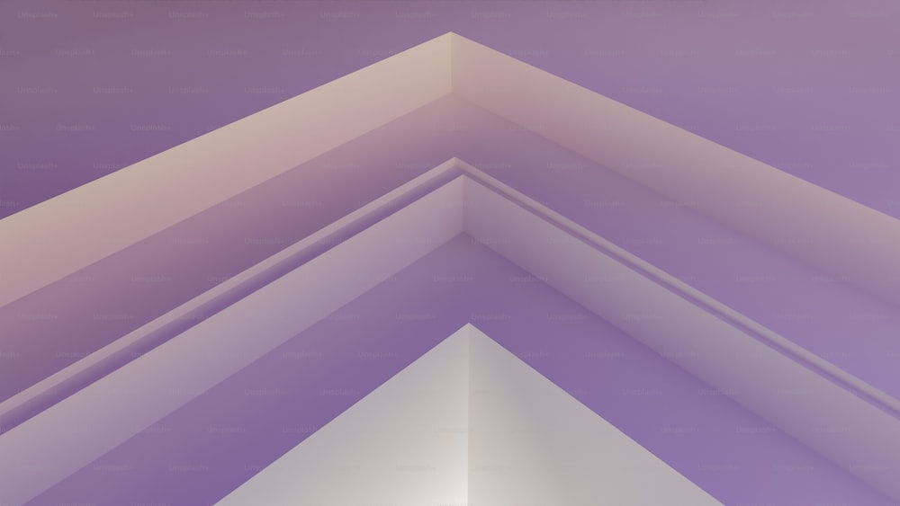 a purple and white abstract photo of a corner