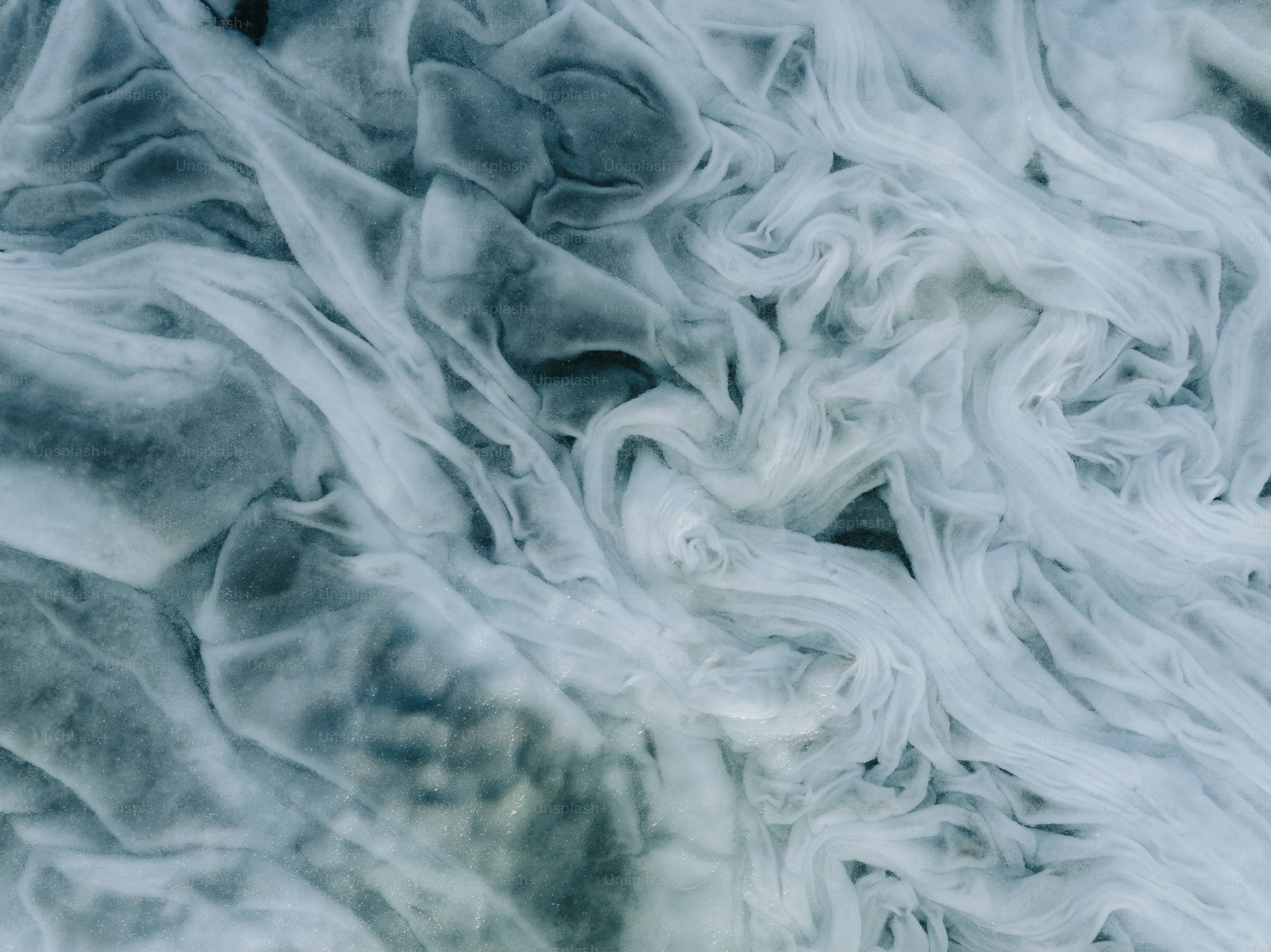 a close up view of a white and grey fabric