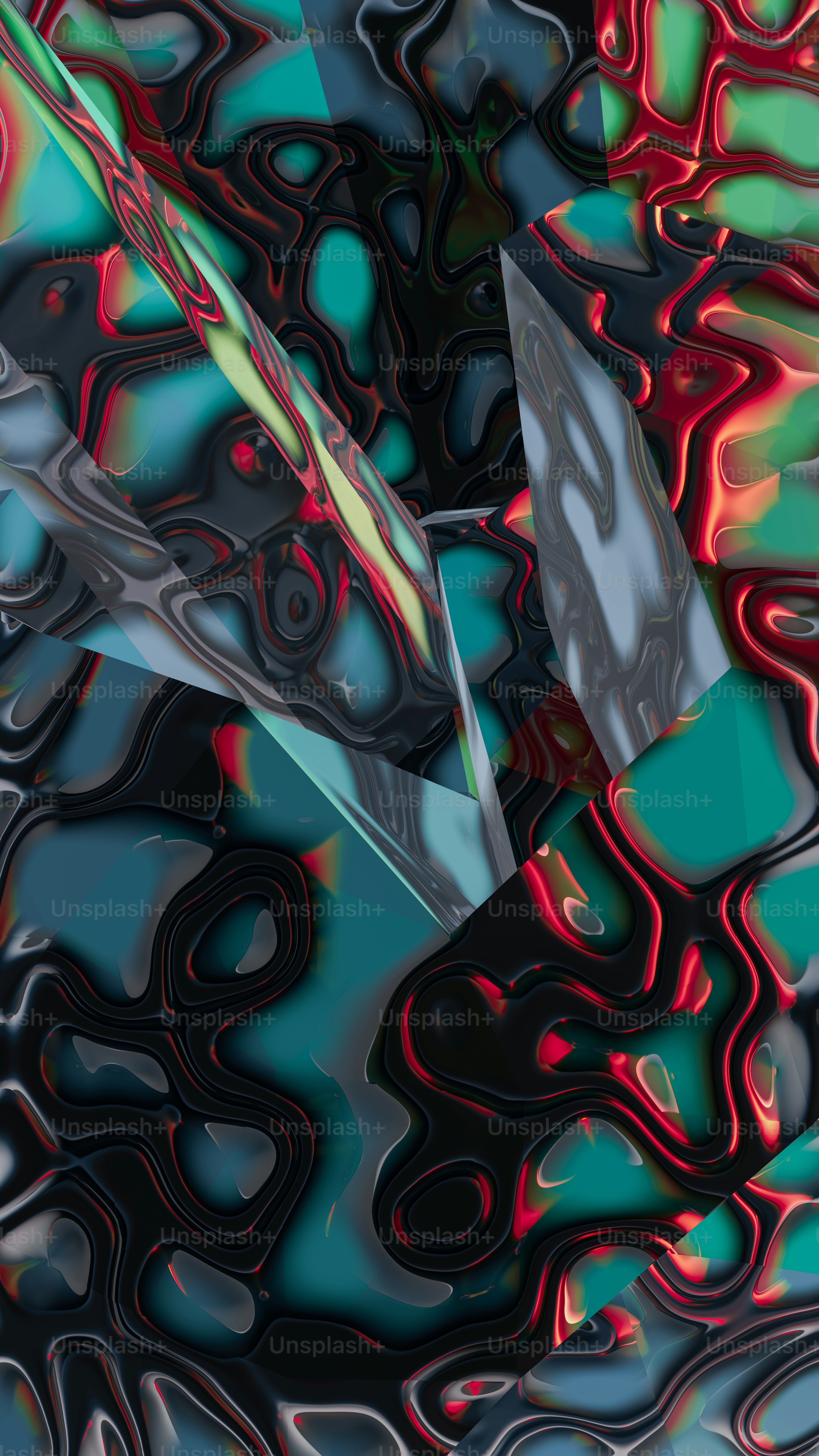 A computer generated image of an abstract design photo – Abstract Image ...