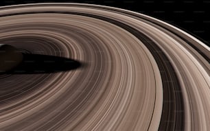 Los anillos de Saturno vistos desde Cassp