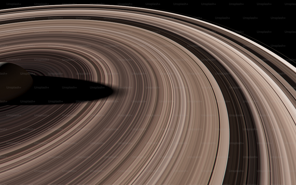 Saturns Ringe von Cassp aus gesehen
