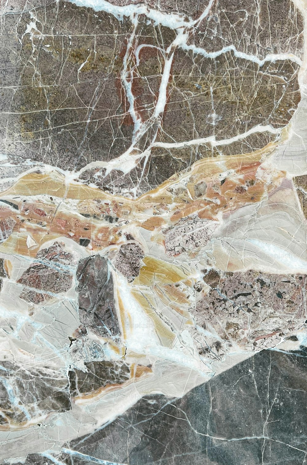 um close up de um pedaço de mármore