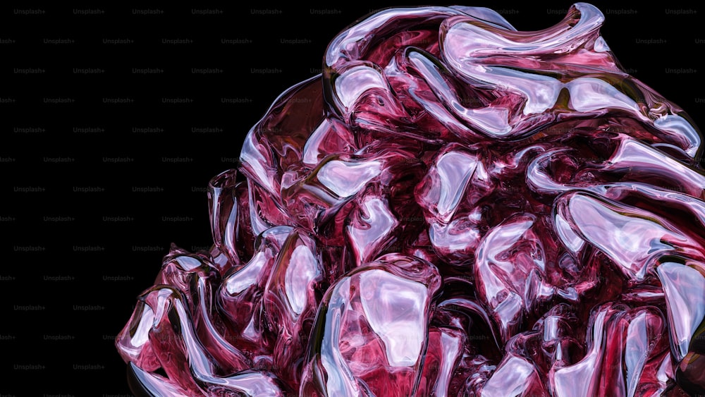 a close up of a glass vase filled with liquid