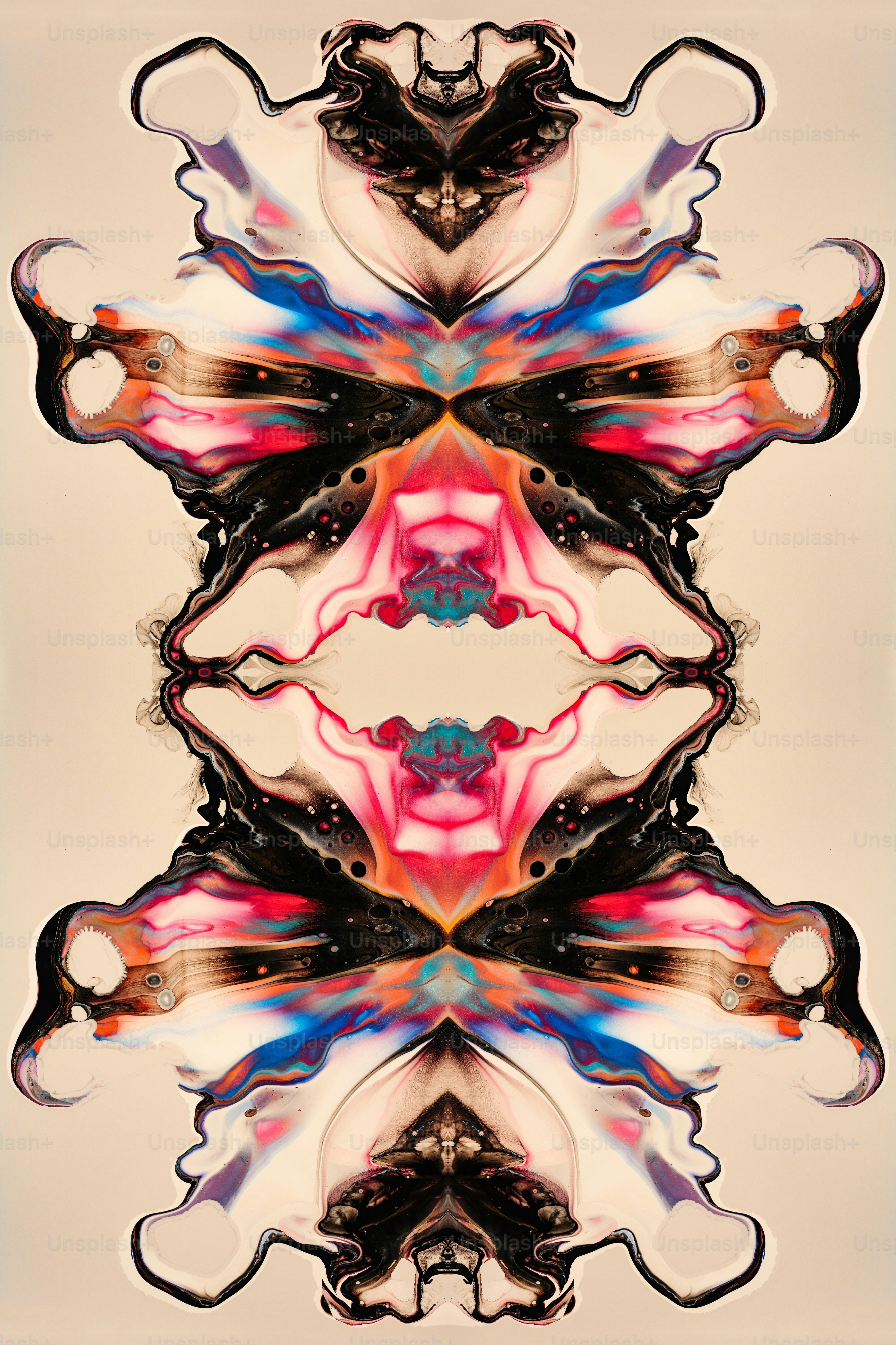 A multicolored image of an abstract design photo – Texture Image on ...