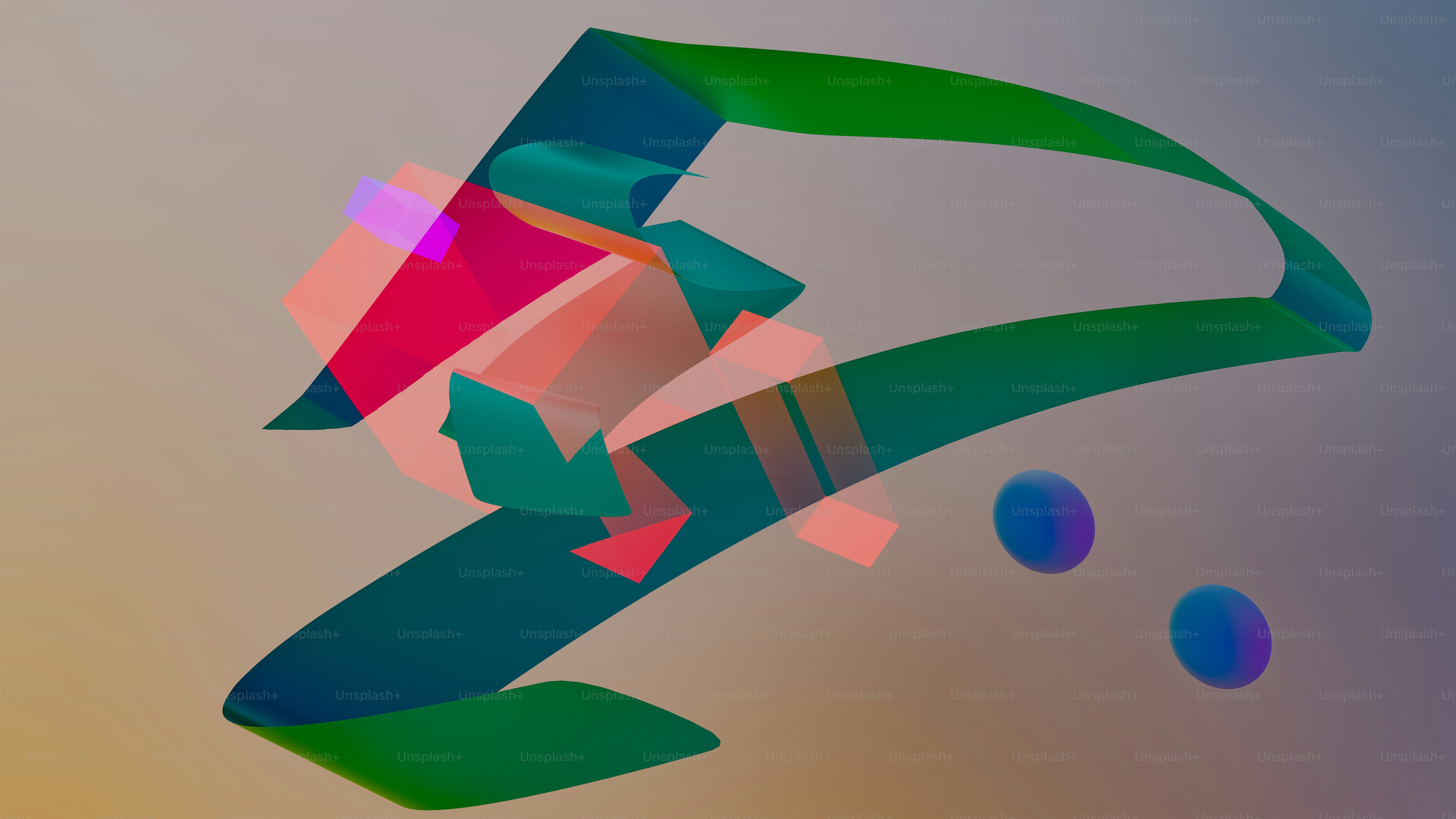 An abstract image of a colorful object in the air photo – Background ...