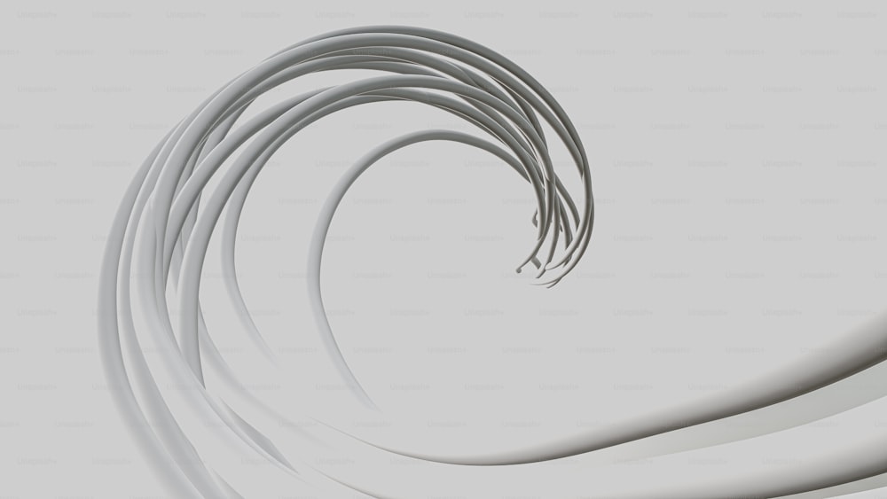 a group of white curved lines on a gray background