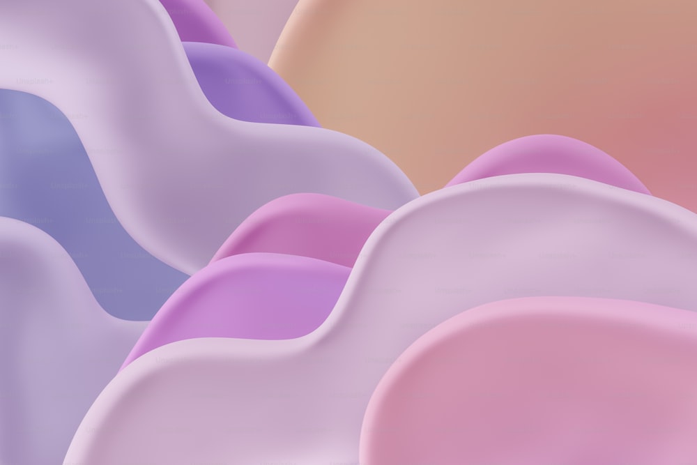 a close up of a pink and purple background