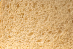 a close up of a slice of bread